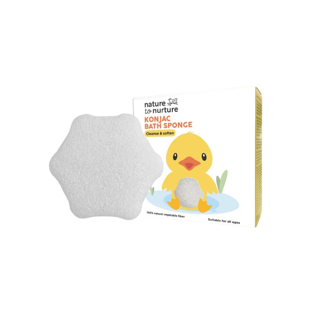 Nature To Nurture Konjac Baby Bath Sponge