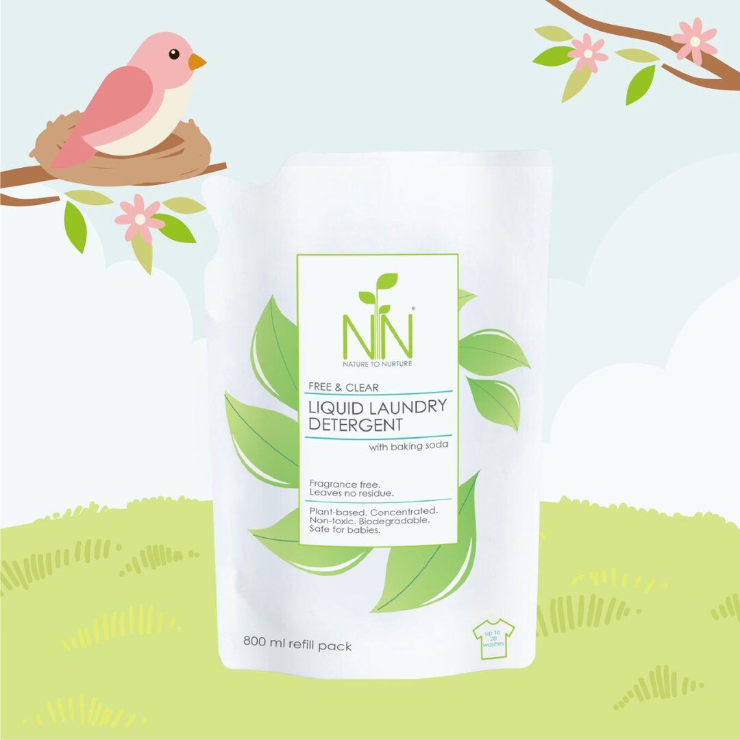 Nature To Nurture Liquid Laundry Detergent Refill - 800ml