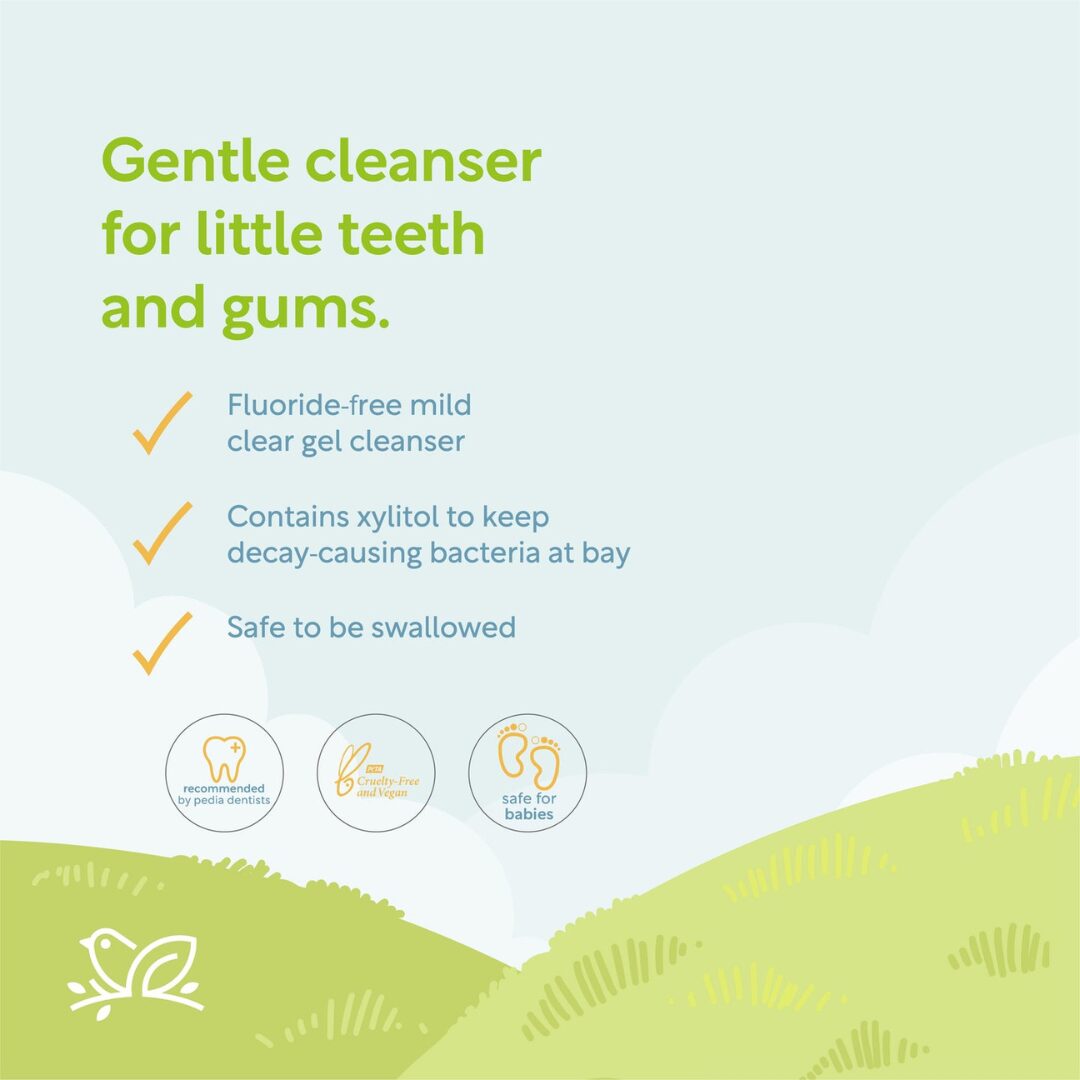 Nature To Nurture Toddler Training Gel Toothpaste 50ml - Grape