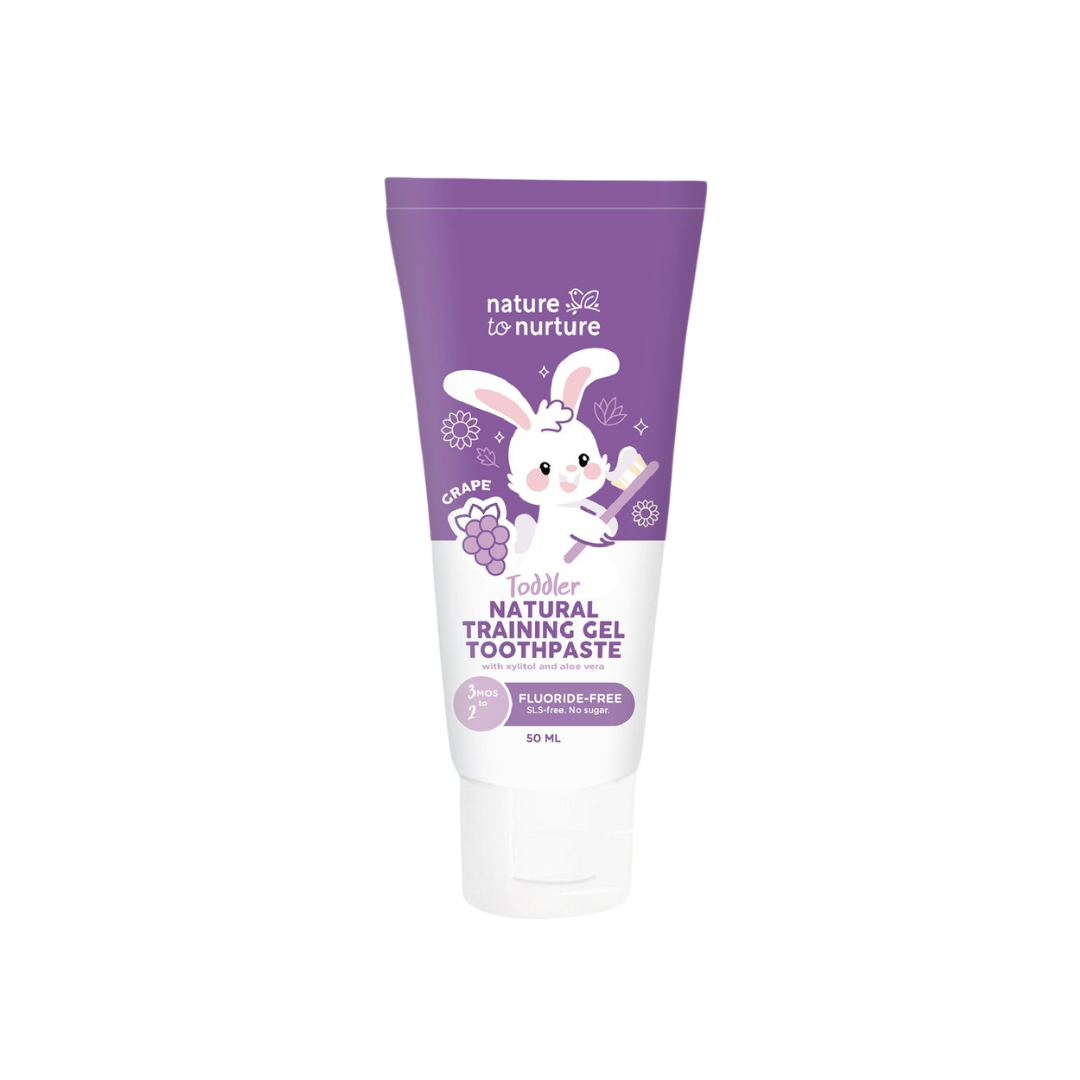 Nature To Nurture Toddler Training Gel Toothpaste 50ml - Grape