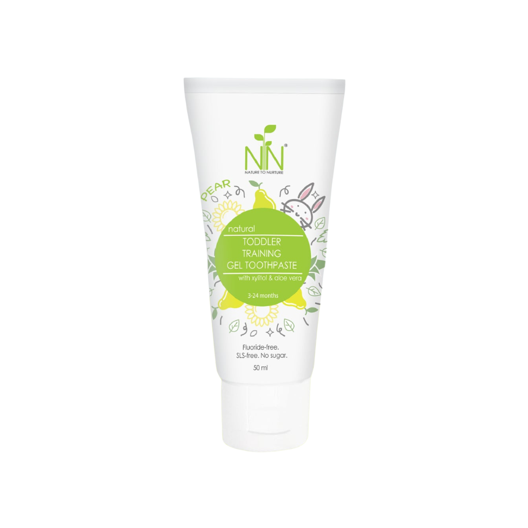 Nature To Nurture Toddler Training Gel Toothpaste 50ml - Pear