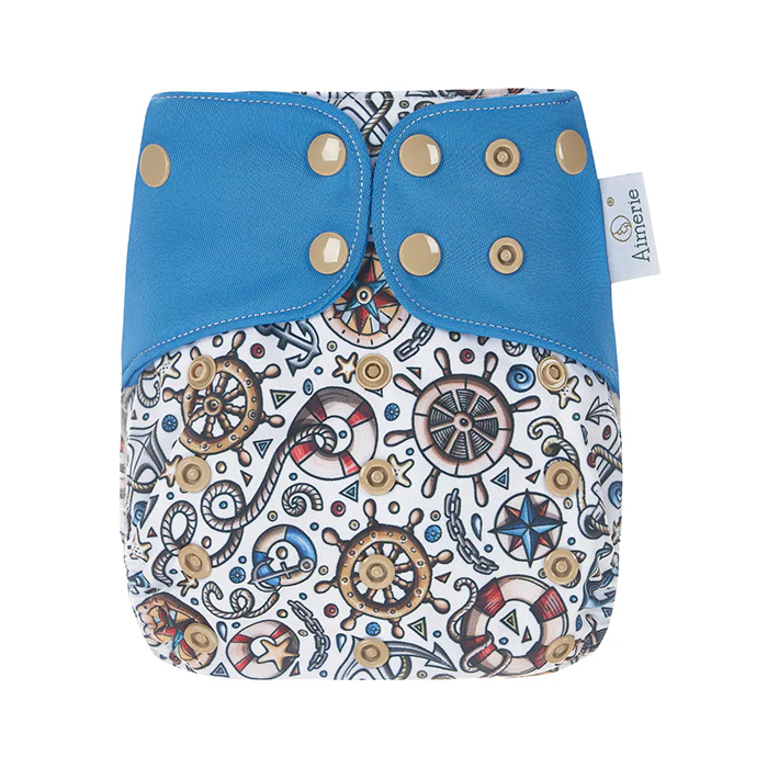 Aimerie Special Cloth Diaper with 4-layer Charcoal Insert