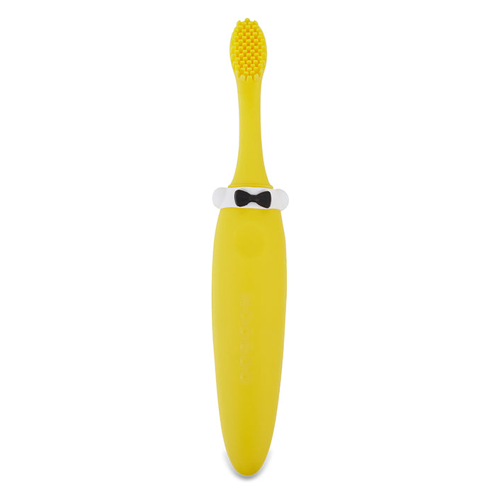 Nooboo My Milestone Toothbrush - Yellow (Black Bowtie)