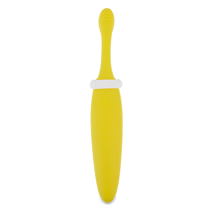 Nooboo My Milestone Toothbrush - Yellow (Black Bowtie)