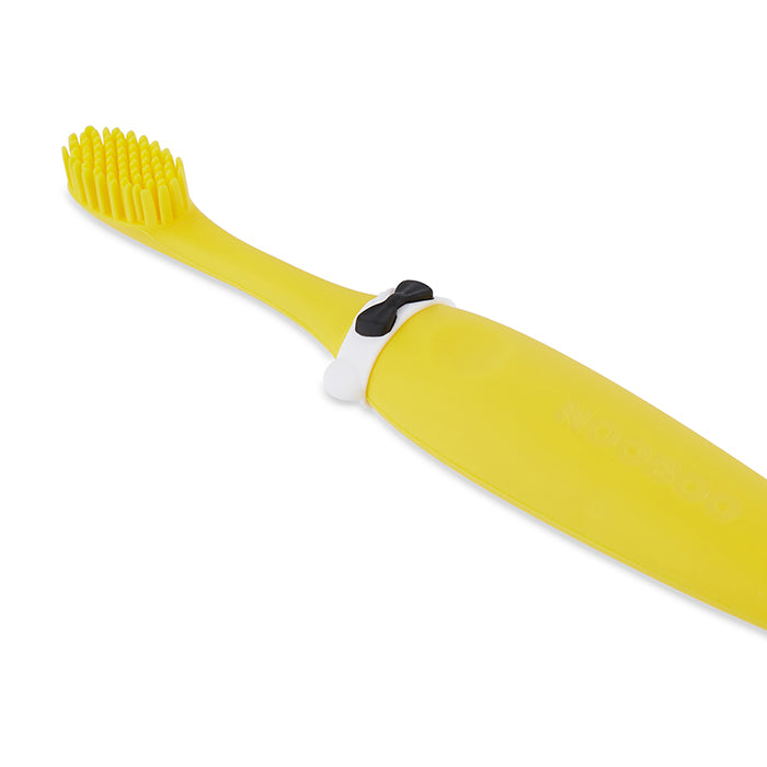 Nooboo My Milestone Toothbrush - Yellow (Black Bowtie)