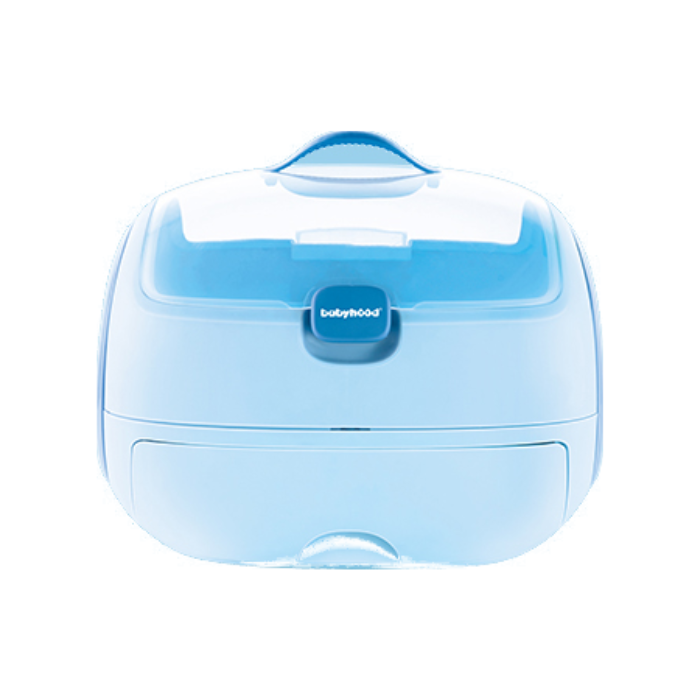 Babyhood Nursing Material Storage - Blue