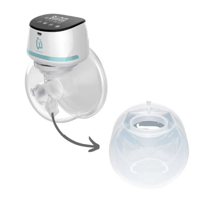 Wisemom On The Go Milk Storage Cup - Pair