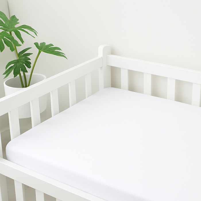 Sleepery Baby Organic Bamboo Fitted Crib Sheet