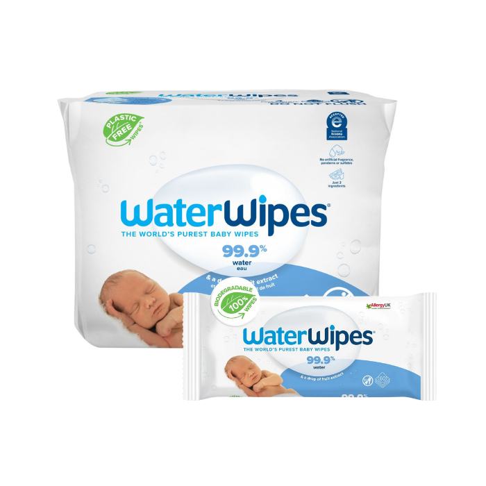 Waterwipes Biodegradable Original 60's - 4 pcs