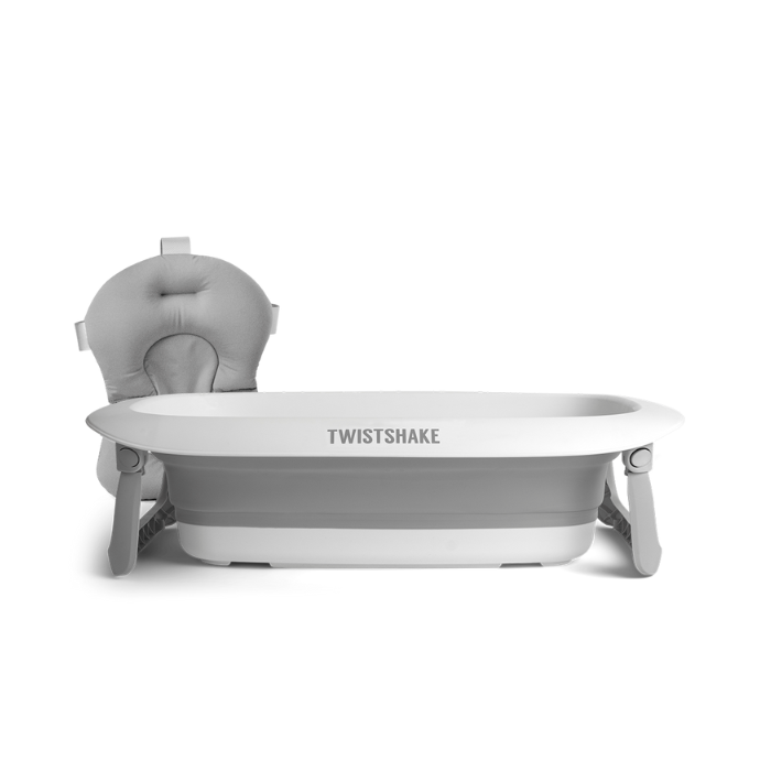 Twistshake Bathtub with Cushion - Gray