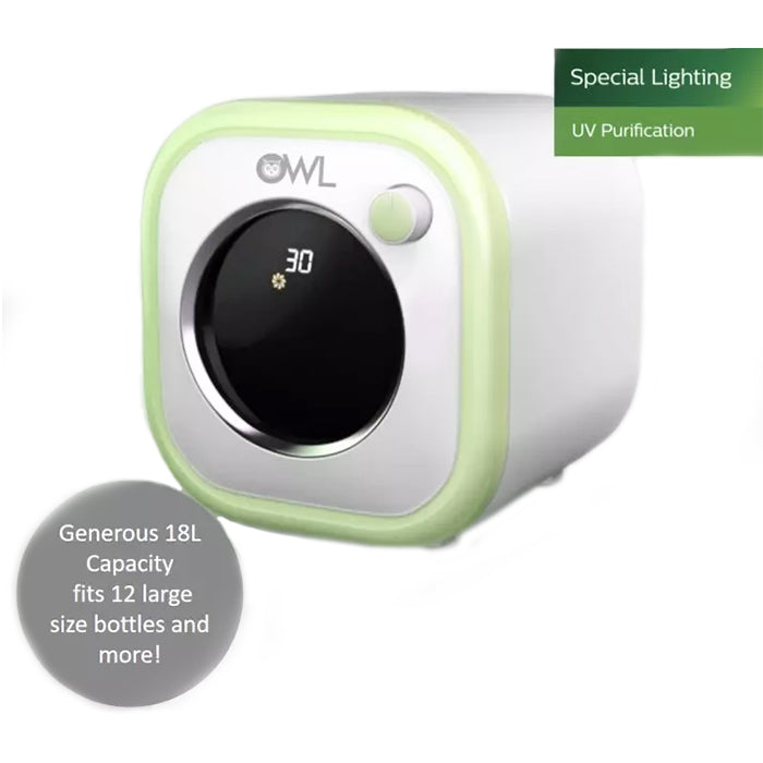 Owl UV Sterilizer and Dryer - Green