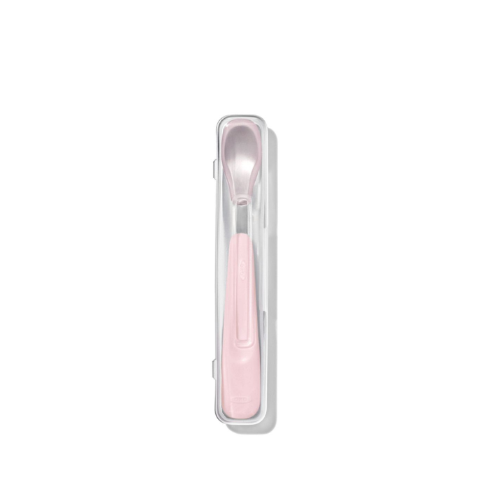 Oxo Tot On The Go Feeding Spoon - Blossom