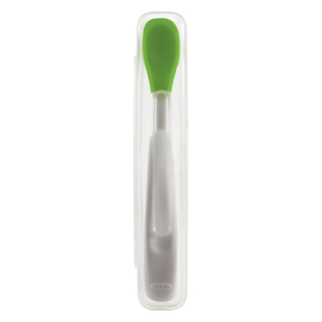Oxo Tot On-The-Go Feeding Spoon - Green