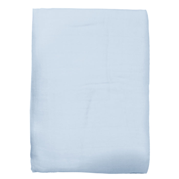 Petal by Li'l Tati Organic Cotton Muslin Swaddle - White