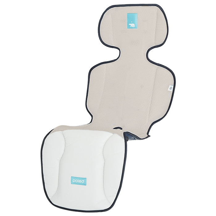 Poled Airluv Lollipop Seat Cooler with HEPA Filter - Cream