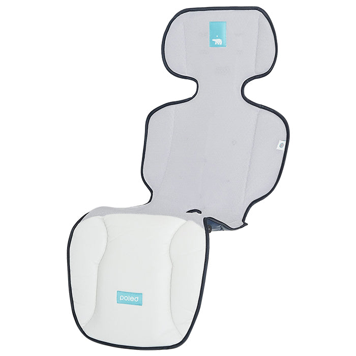 Poled Airluv Lollipop Seat Cooler with HEPA Filter - Gray