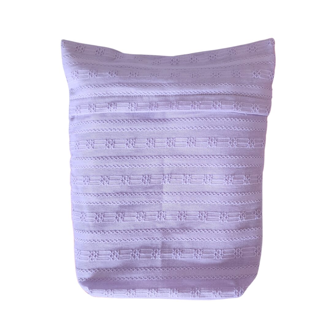Sew Childhood Textured Cotton Poncho with Detachable Stiffener - Periwinkle