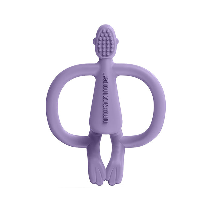 Matchstick Monkey Teething Toy New Version In Carry Case – Purple