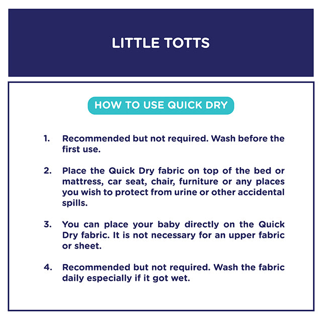 Little Totts Quick Dry Mat- Holly Berry