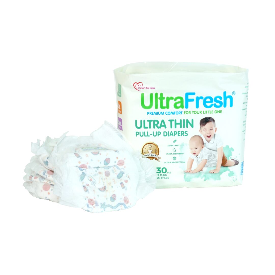 UltraFresh Pull-Up Diapers Scribble Design Edition - Large