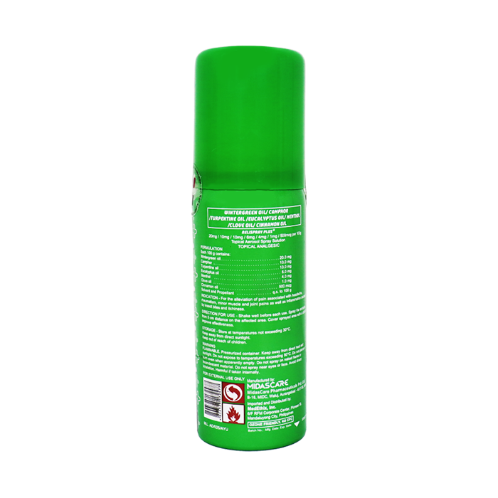 Fast Aid Relispray Plus® 50 ml (Green Canister)