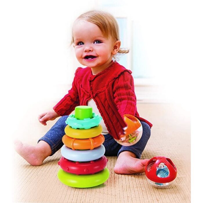 Infantino Rock'N Stack Rings - Color B