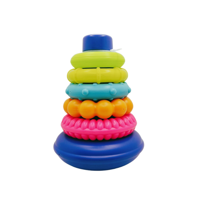 Infantino Rock'N Stack Rings - Color B