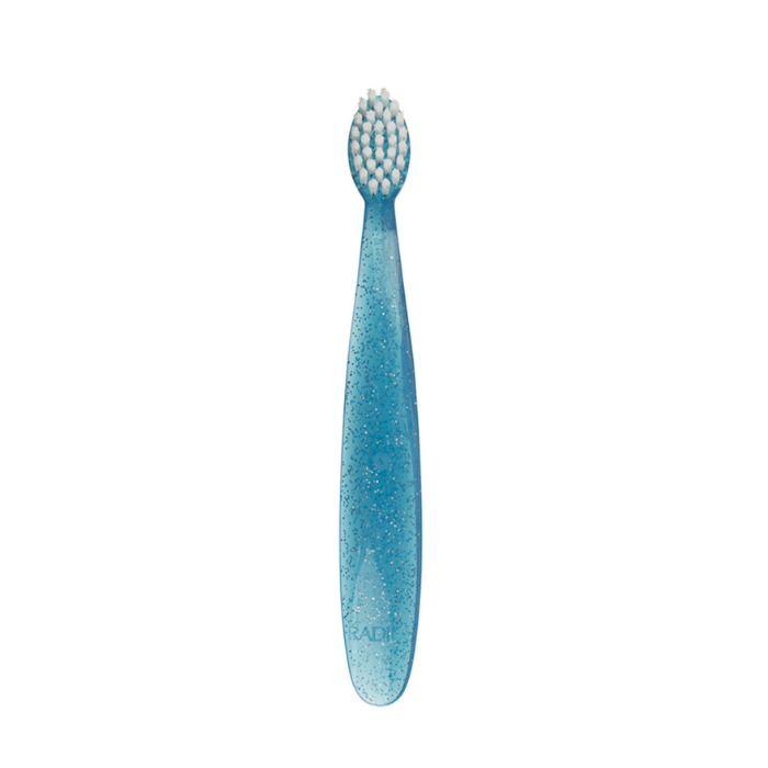 Radius Totz Brush - Light Blue Sparkle/ White (18 months+)
