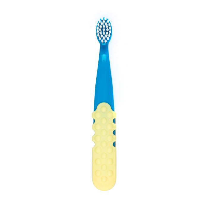 Radius Totz Plus Brush (3 years+) - Yellow/ Blue