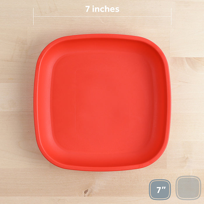 Re-play Recycled 7" Flat Plate - Red