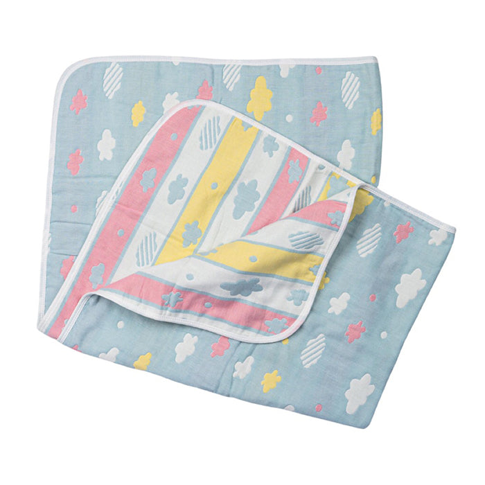 Swaddies PH Reversible Blanket - Blue Clouds