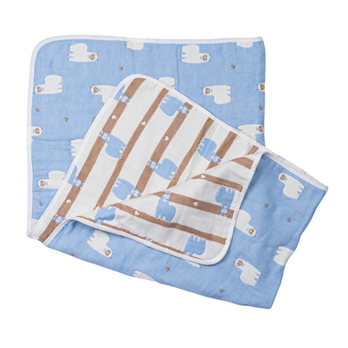 Swaddies PH Reversible Blanket - Blue Llama
