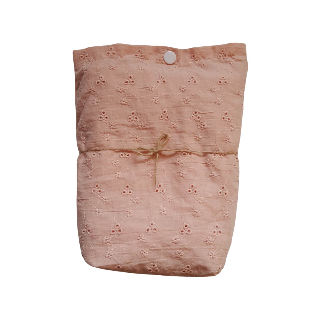 Sew Childhood Eyelet Poncho Nursing Cover - Peach