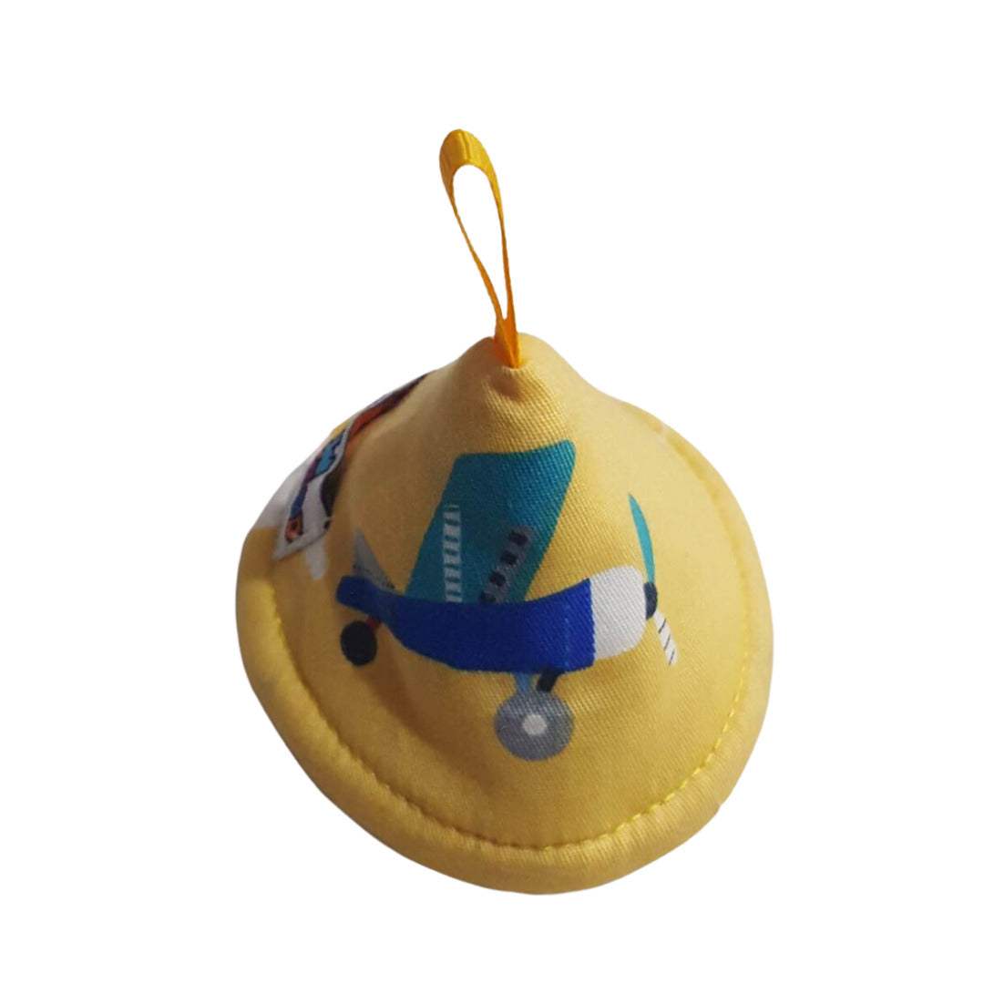 Sew Childhood Peepee Teepee - Airplanes Yellow