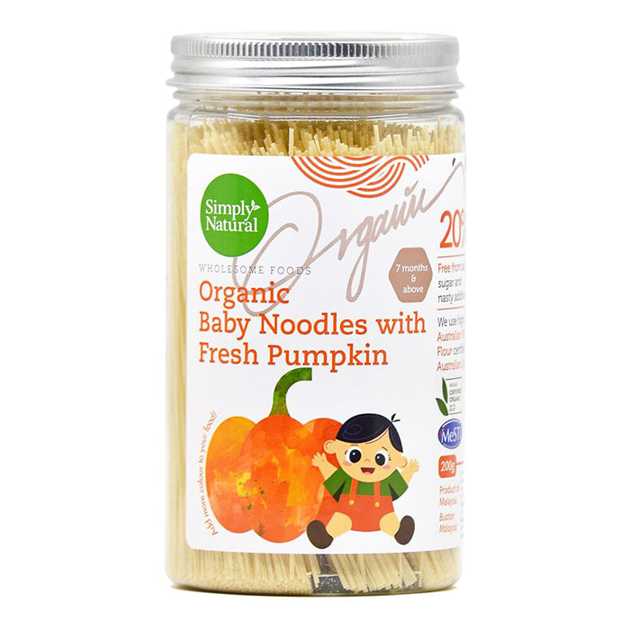 Simply Natural Organic Baby Noodles with Fresh Pumpkin