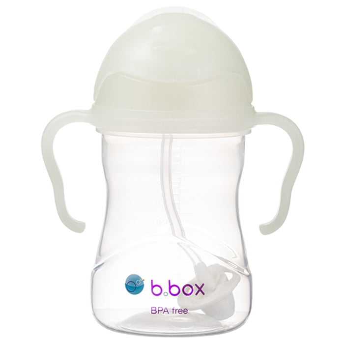 B.Box Sippy Cup With Innovative Weighted Straw 240ml - Glow in the Dark