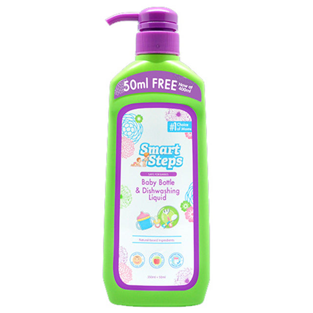 Smart Steps Baby Bottle and Dishwashing Liquid 350ml + 50ml