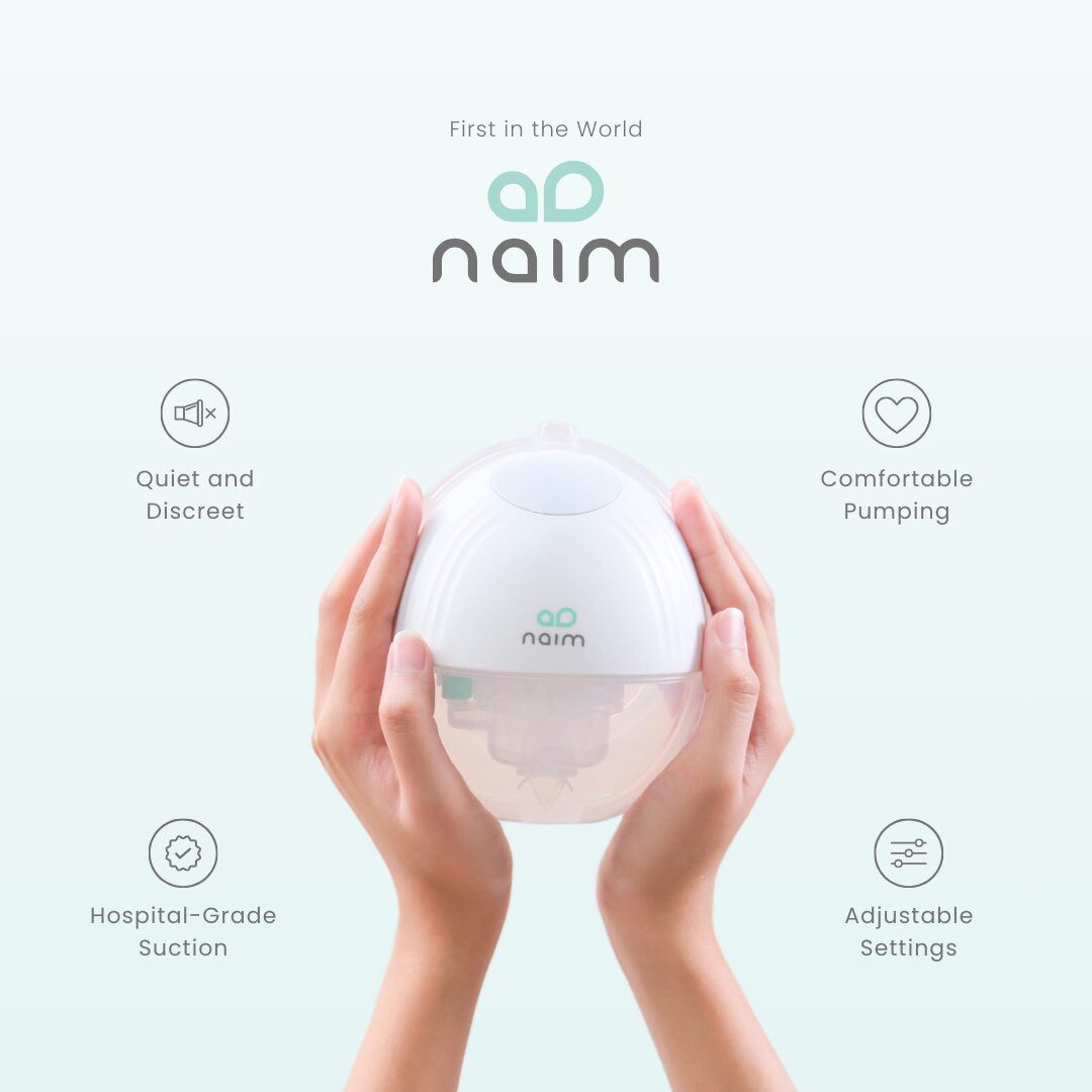 Naim Hospital-Grade Wearable Breast Pump