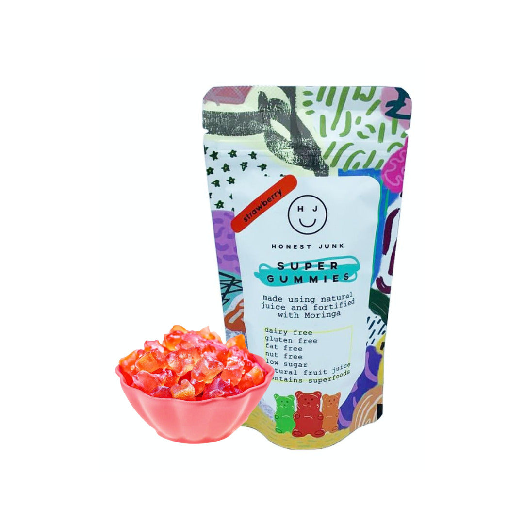 Honest Junk Strawberry Super Gummies