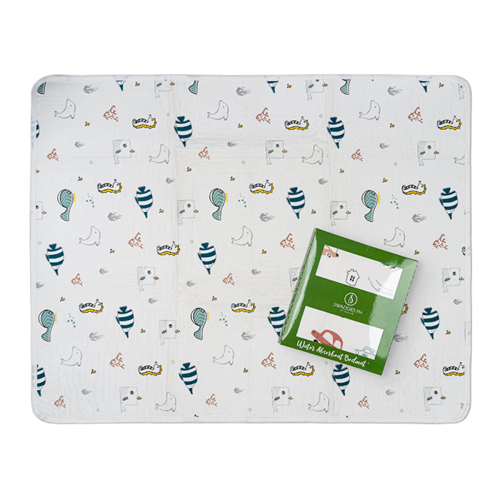 Swaddies PH Stitch-free Water Absorbent Bedmat - Underwater