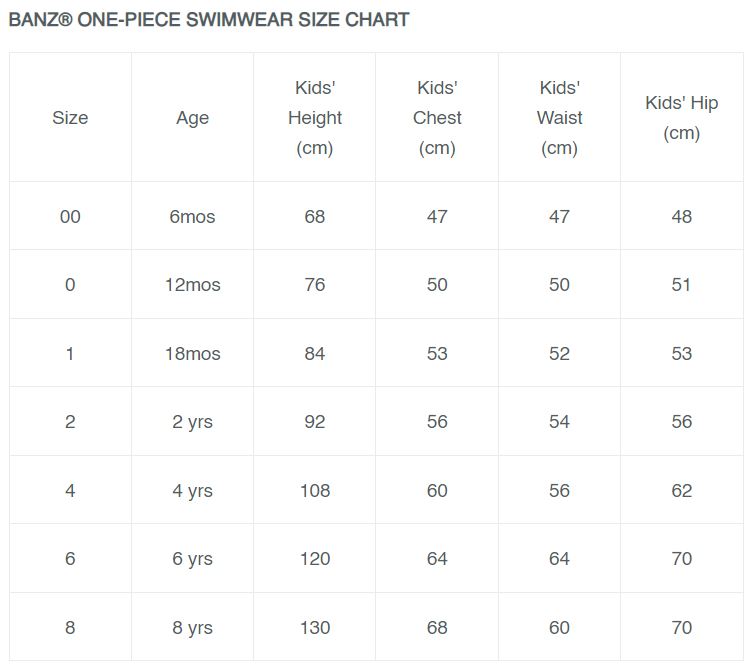 Banz Sea Life Swimsuit