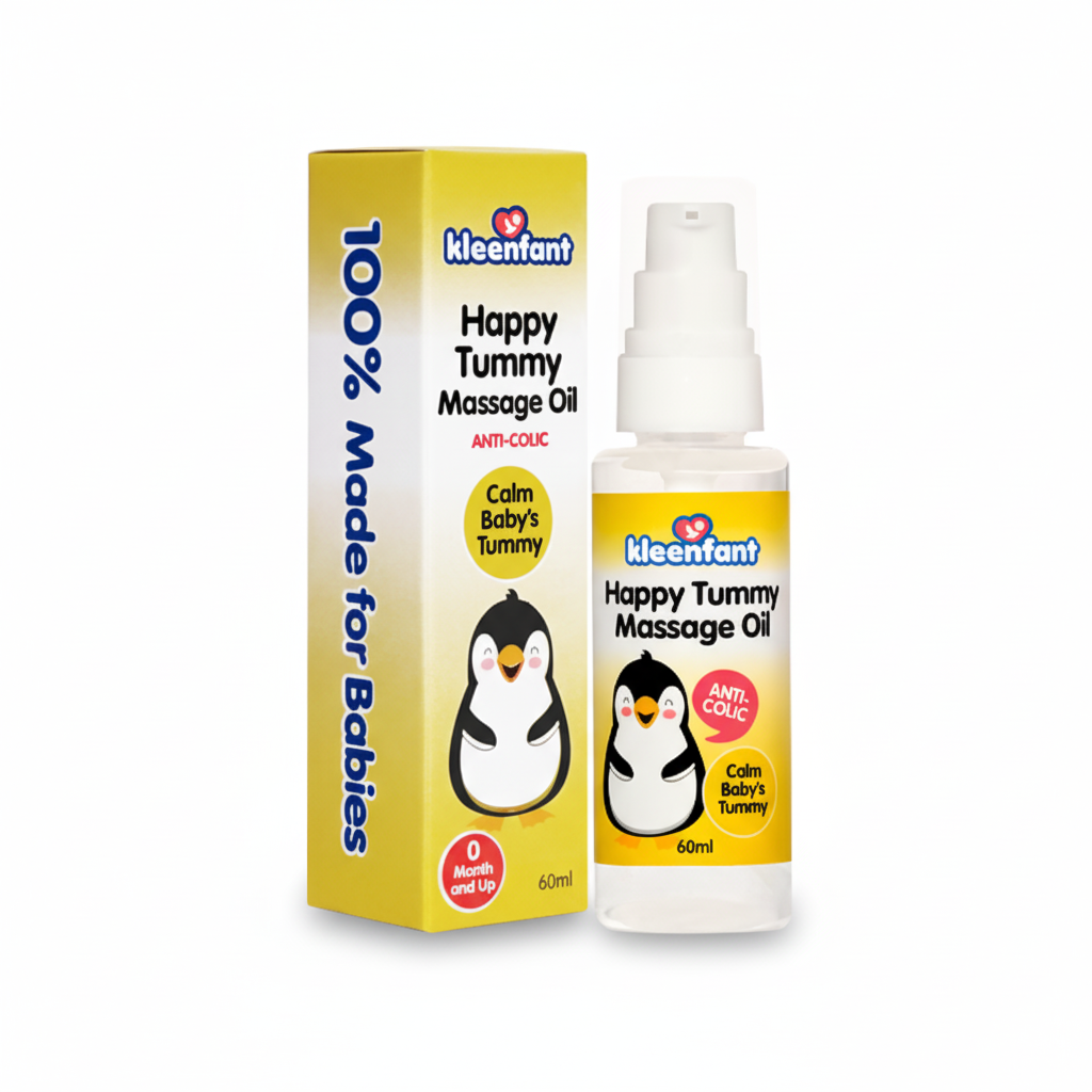 Kleenfant Happy Tummy Massage Oil 60ml