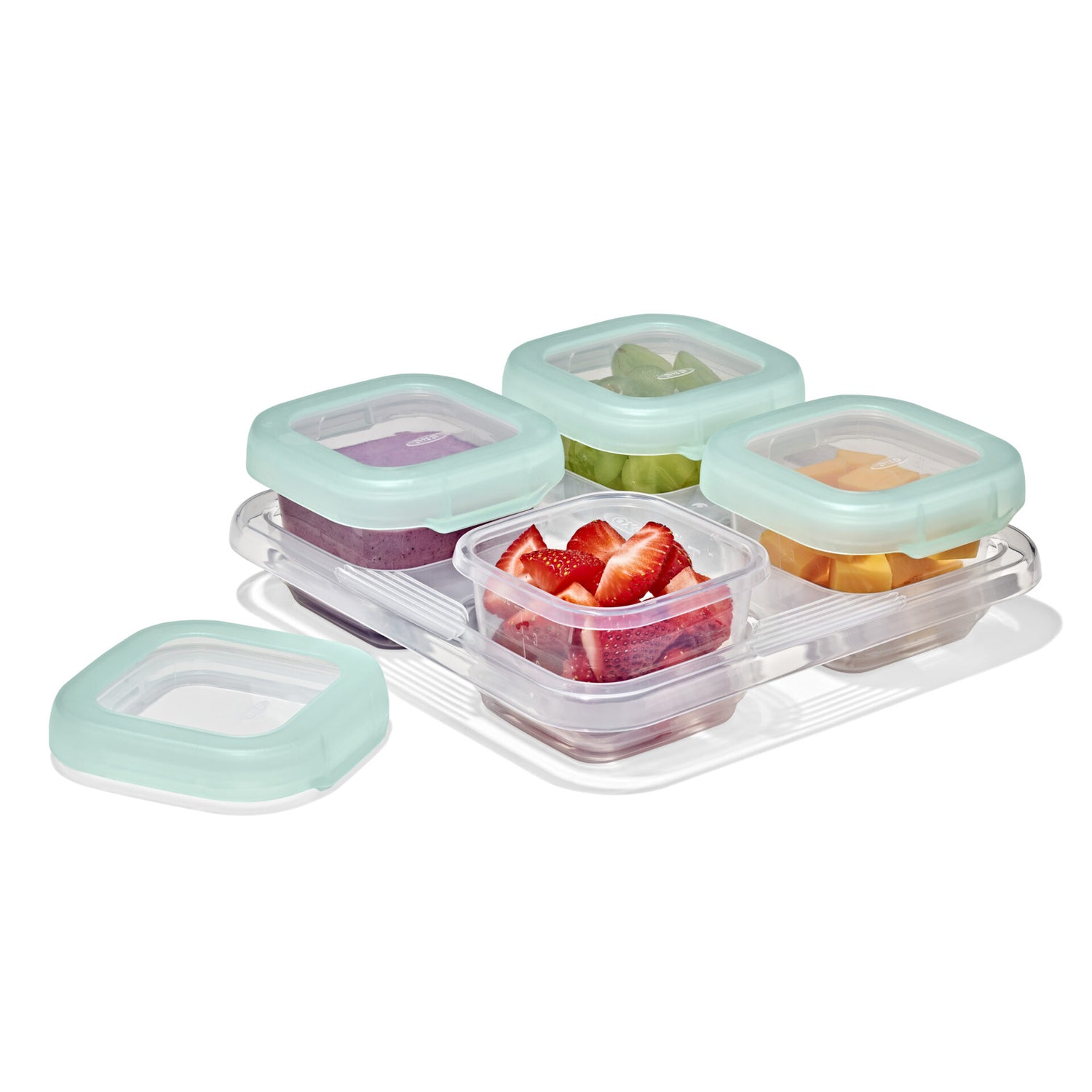 Oxo Tot Baby Blocks 4oz - Opal