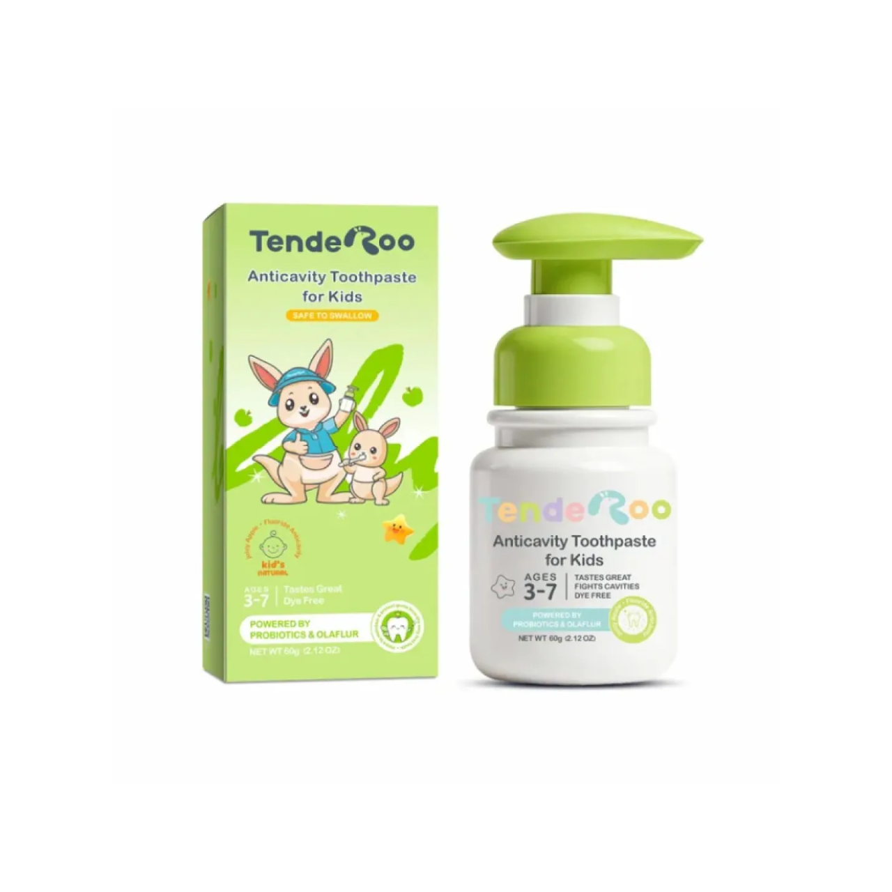Tenderoo Anticavity Toothpaste for Kids 60g