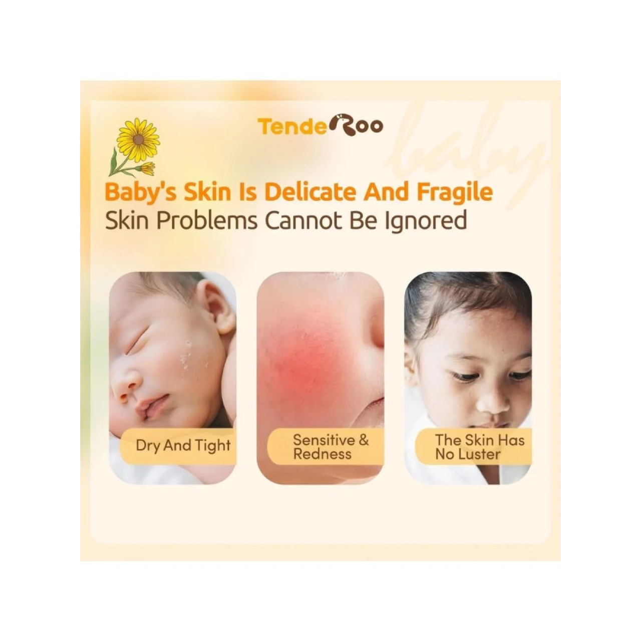 TendeRoo Baby Moisturizing Facial Cream 50g