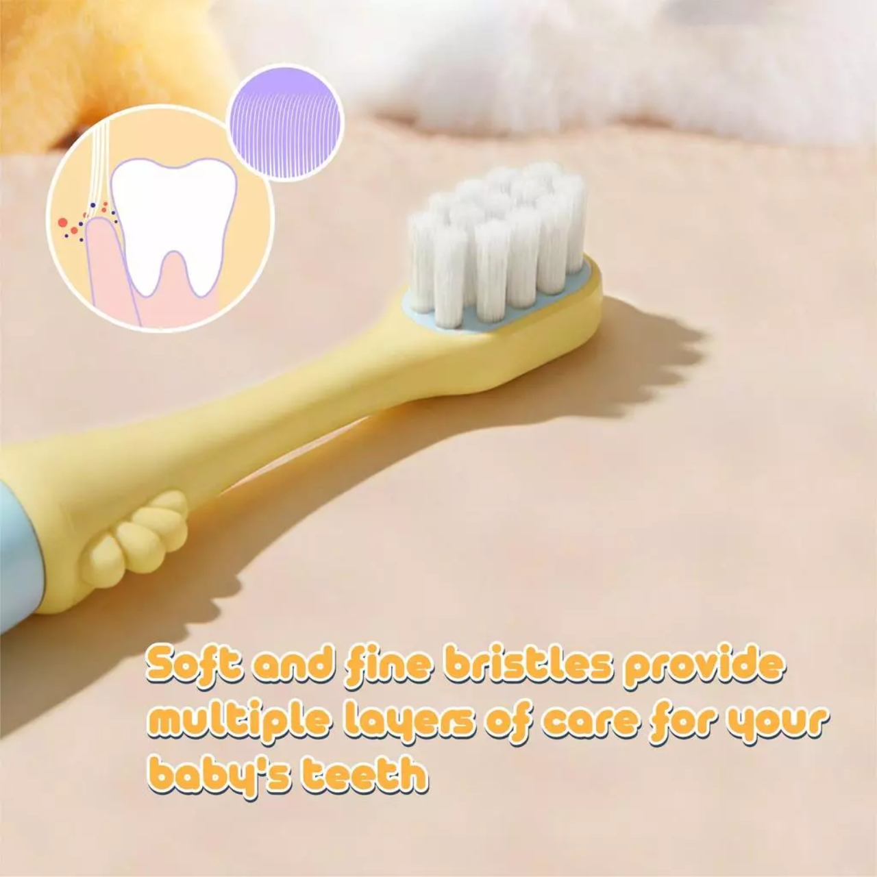 Tenderoo Kangaroo Soft Bristle Children's Toothbrush