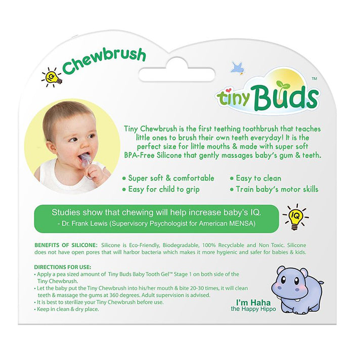 Tiny Buds Chewbrush (Teether and Toothbrush in One)