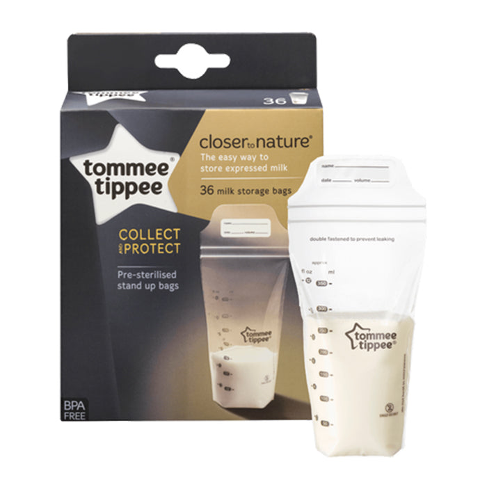 Tommee Tippee Milk Storage Bags 36s