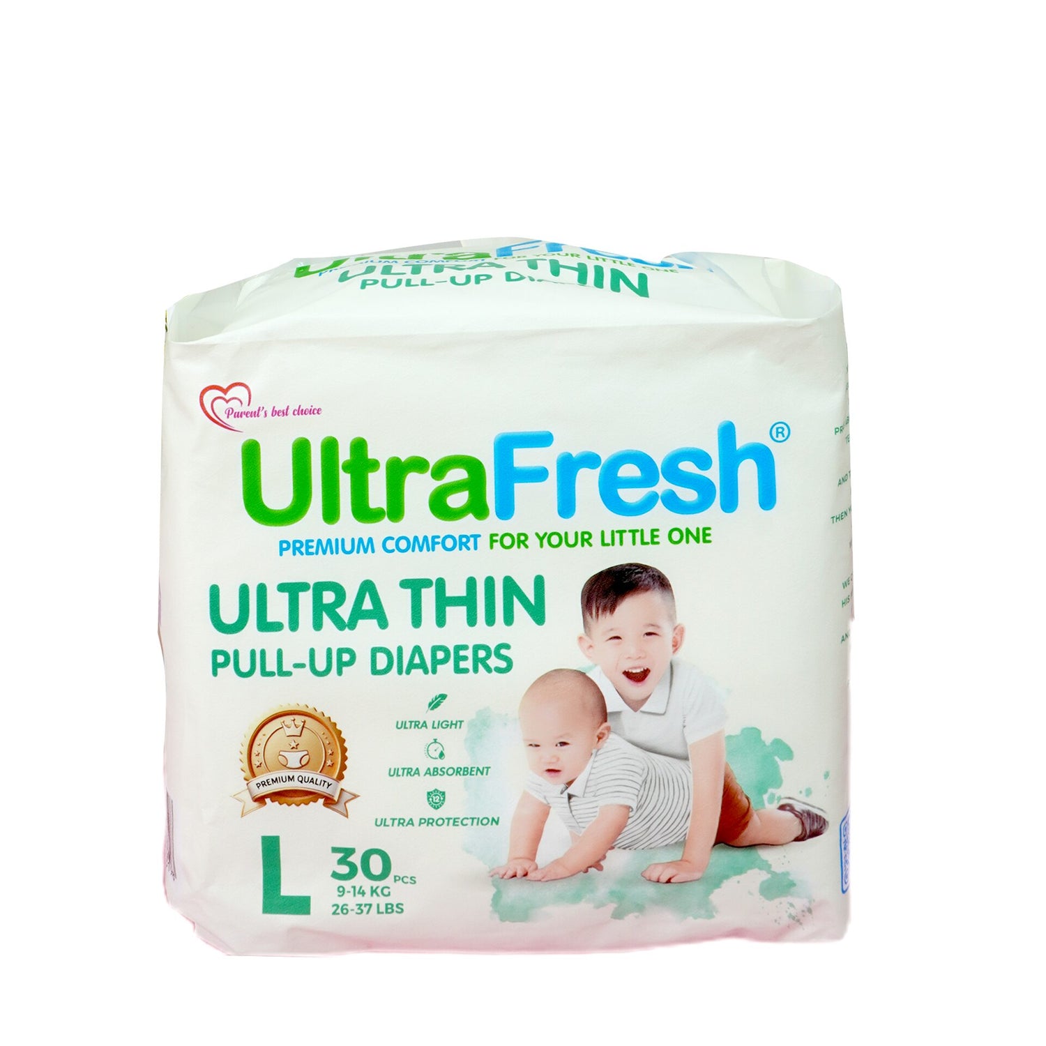 UltraFresh Pull-Up Diapers Scribble Design Edition - Large