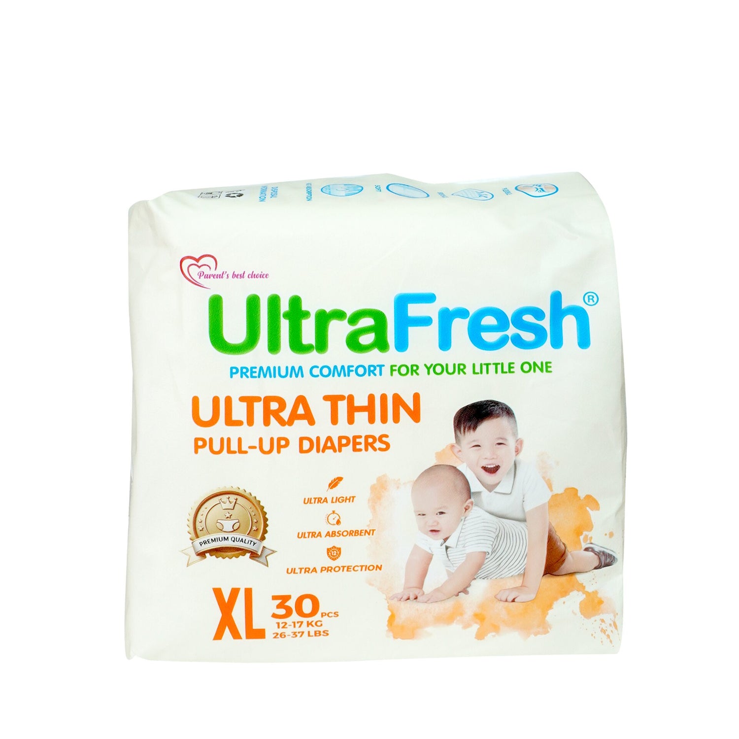 UltraFresh Pull-Up Diapers Scribble Design Edition - XL